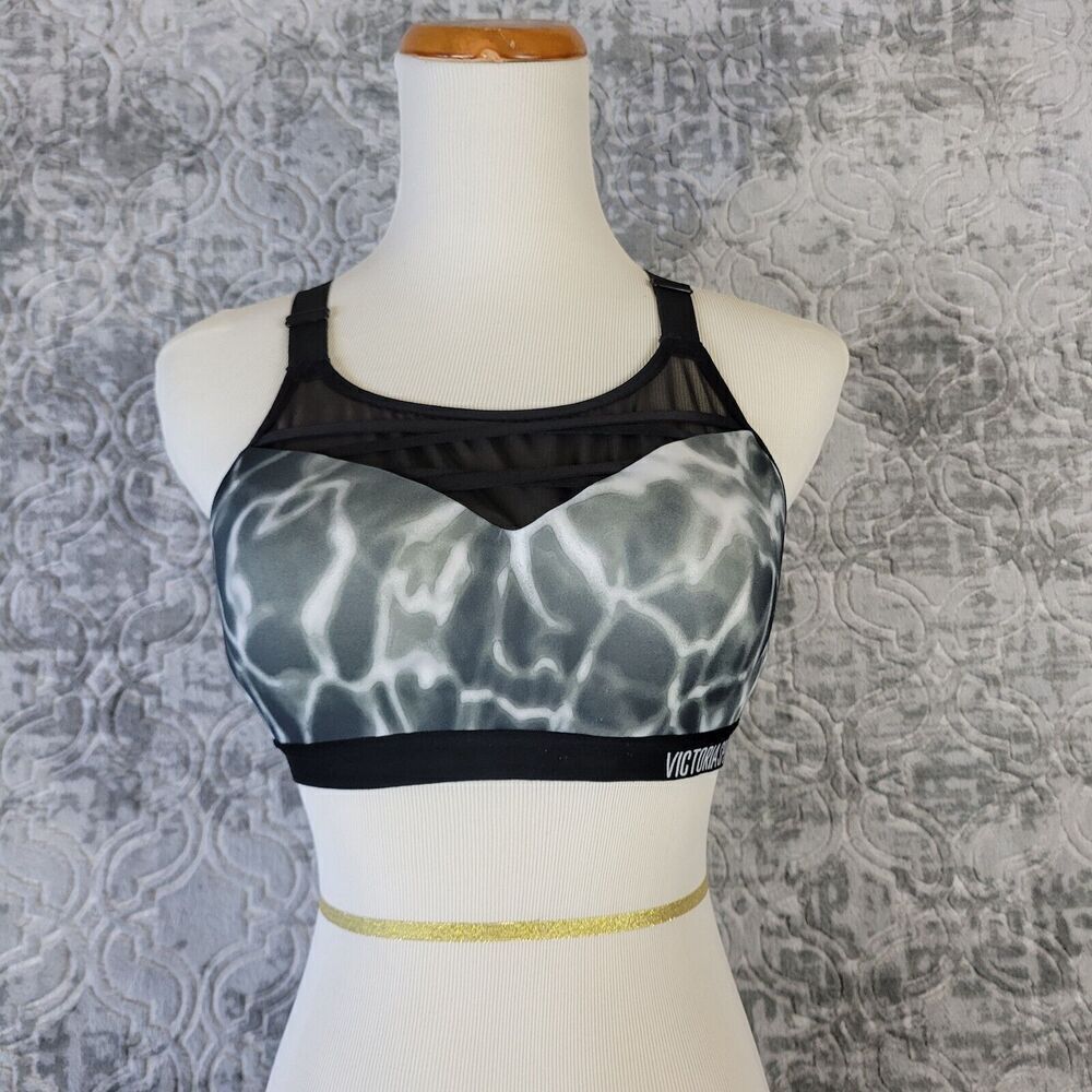 Victoria Sport Sports Bra Size 34C Gray Victoria's Secret Incredible Lightweight